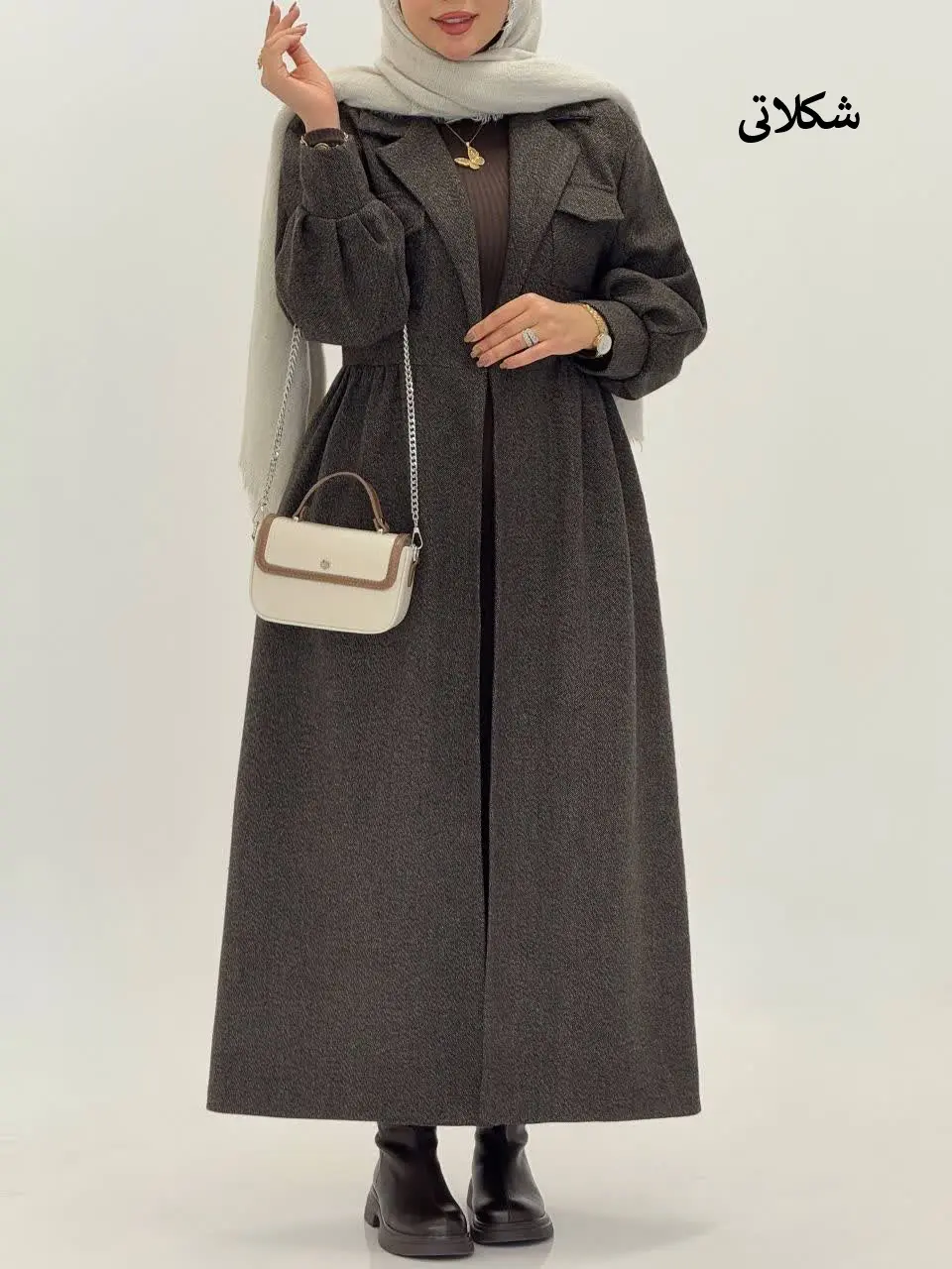 3647-پالتو توییت پرنسا